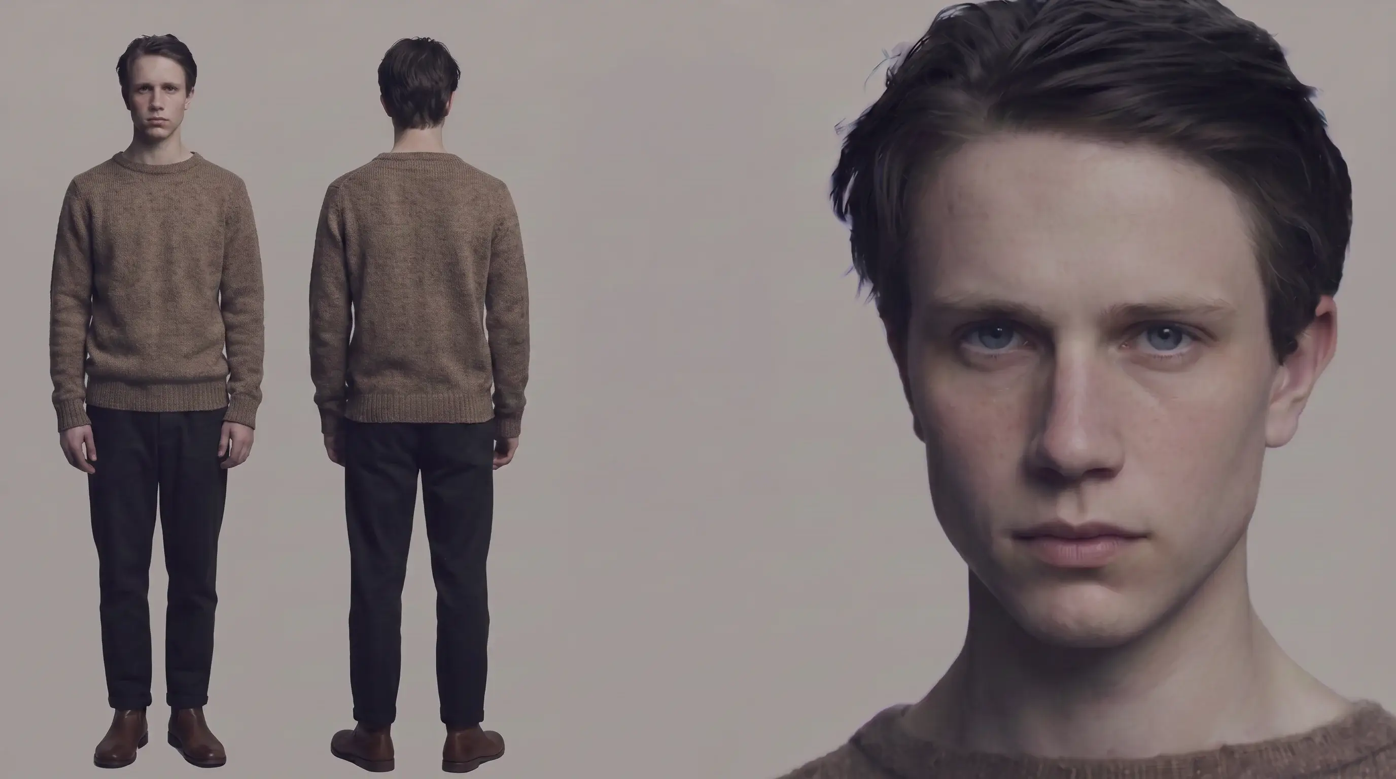 John, without his jacket