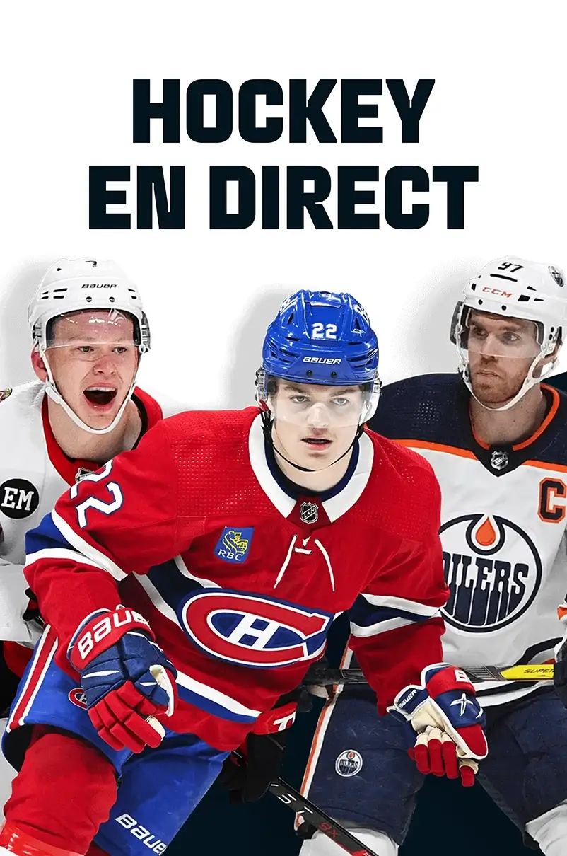 The TVA Sports Hockey landing page